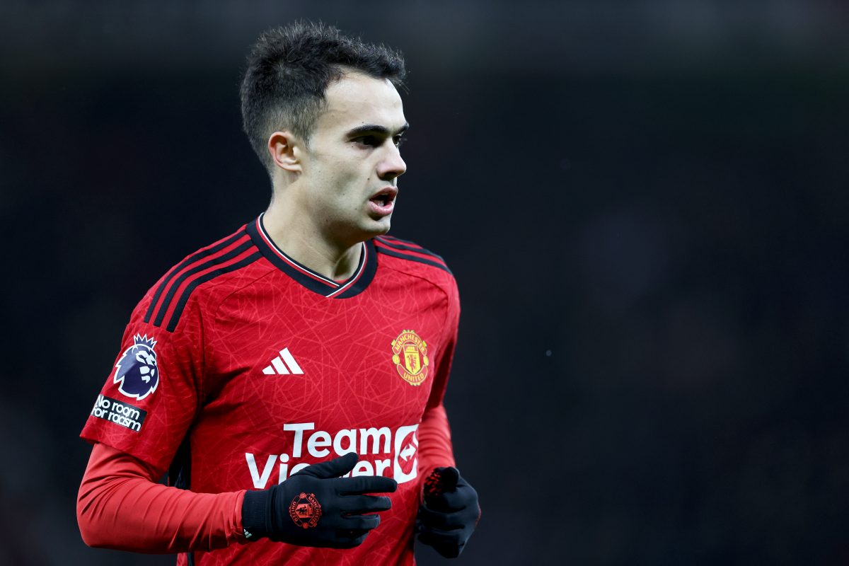 Retaining Sergio Reguilon should be a priority for the Old Trafford hierarchy. (Photo by Clive Brunskill/Getty Images)