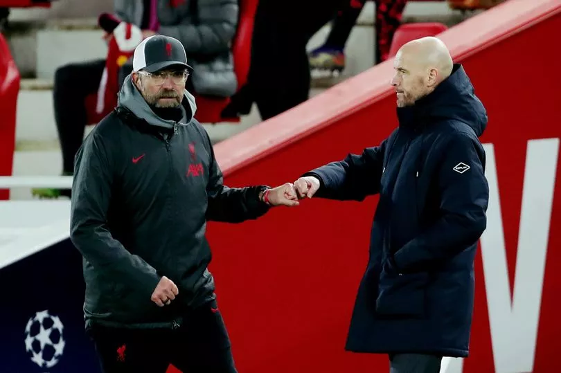 Erik ten Hag is happy with his Manchester United players after Anfield showdown against Liverpool ended in a draw.