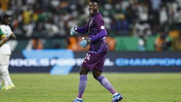 Manchester United's Andre Onana seems fine despite being omitted from Cameroon's starting XI.