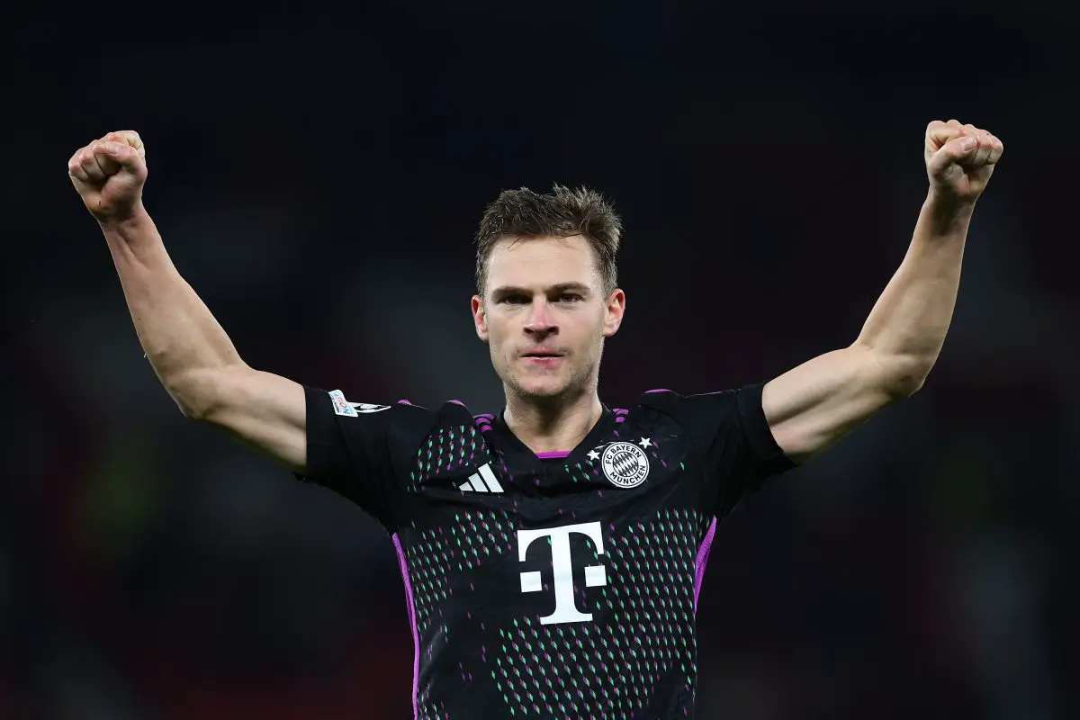 Manchester United are willing to rival Liverpool for the siganture of Bayern Munich defensive midfielder Joshua Kimmich. (Photo by Michael Steele/Getty Images)