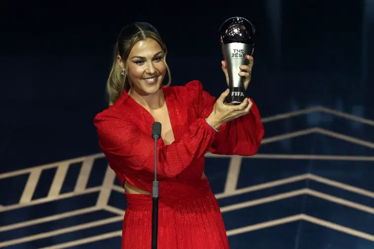 Mary Earps took home two awards for Manchester United at the 2023 FIFA The Best awards.