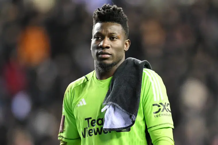 Manchester United paid a ton of money to keep Andre Onana for Premier League showdown against Tottenham