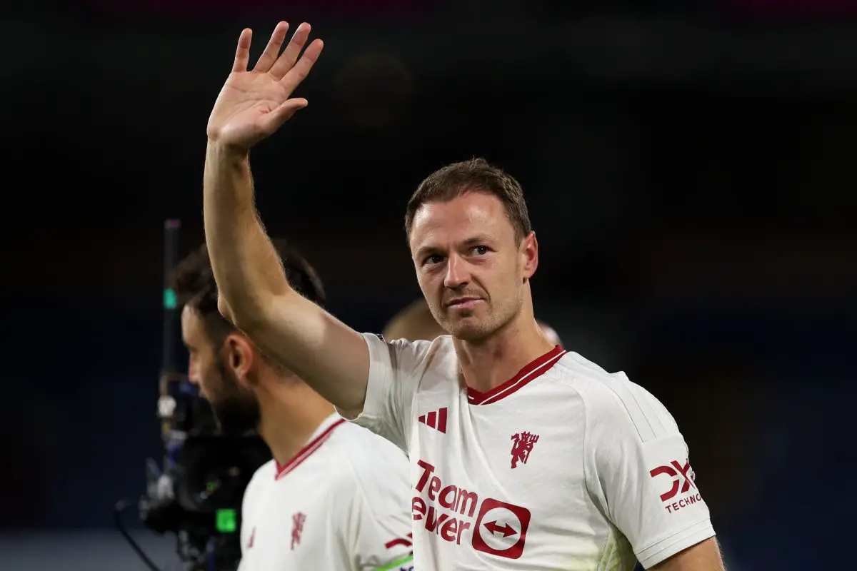 Jonny Evans returned to Manchester United last summer and played 30 times. (Photo by Matt McNulty/Getty Images)