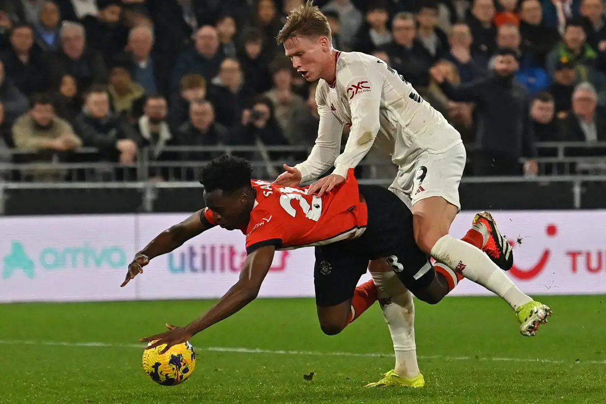 Scott 'clutch' McTominay did not make an appearance today.