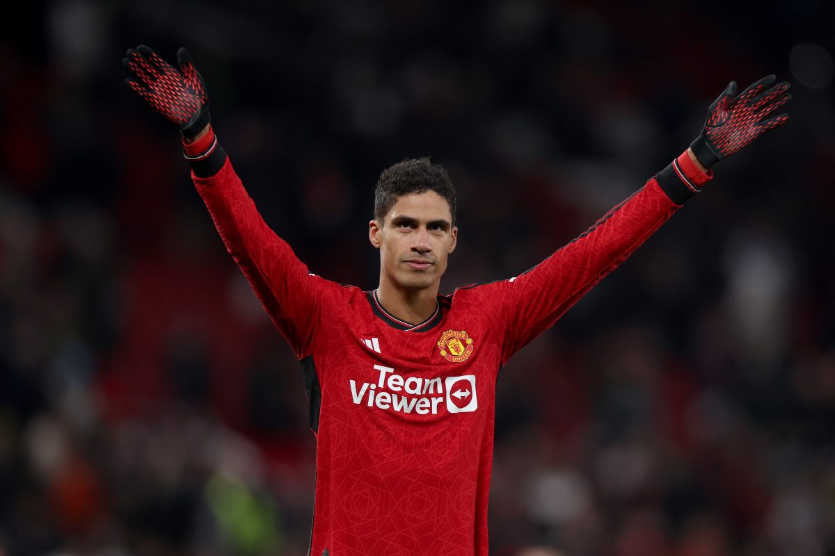 Raphael Varane is expected to leave Manchester United in the summer. (Photo by Nathan Stirk/Getty Images)