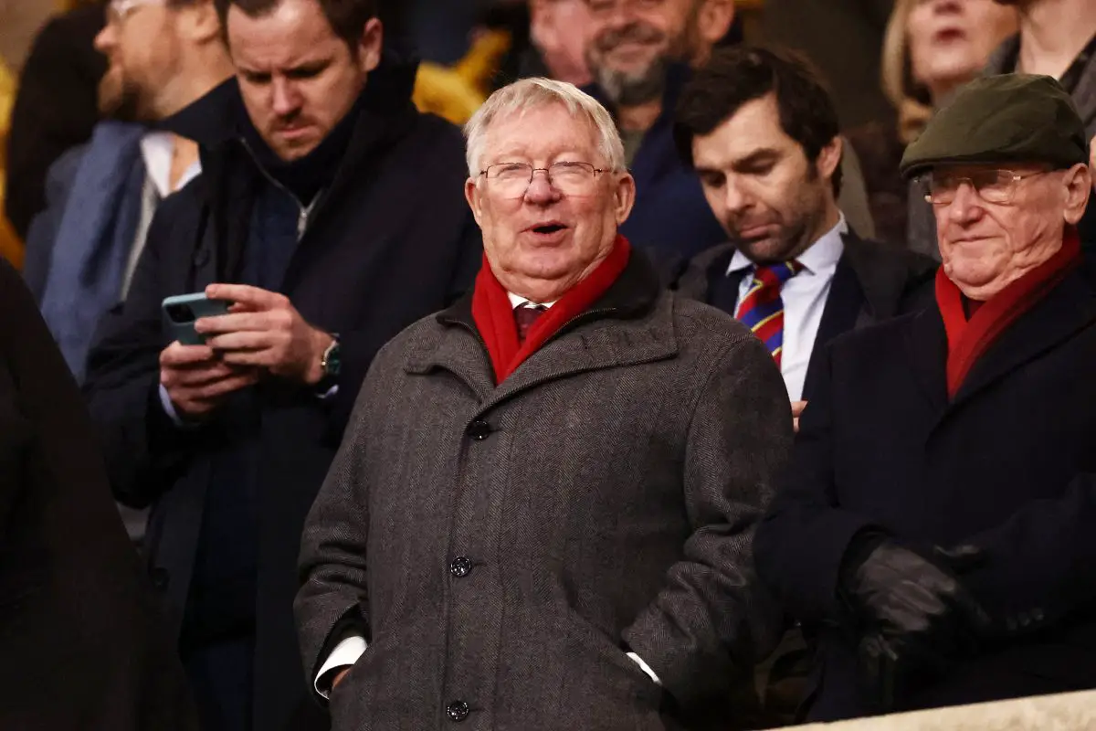 Manchester United's legendary coach, Sir Alex Ferguson 