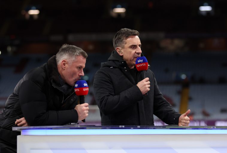 Gary Neville was quick to correct Jamie Carragher when he claimed that Liverpool vs Man City is the best Premier League rivalry