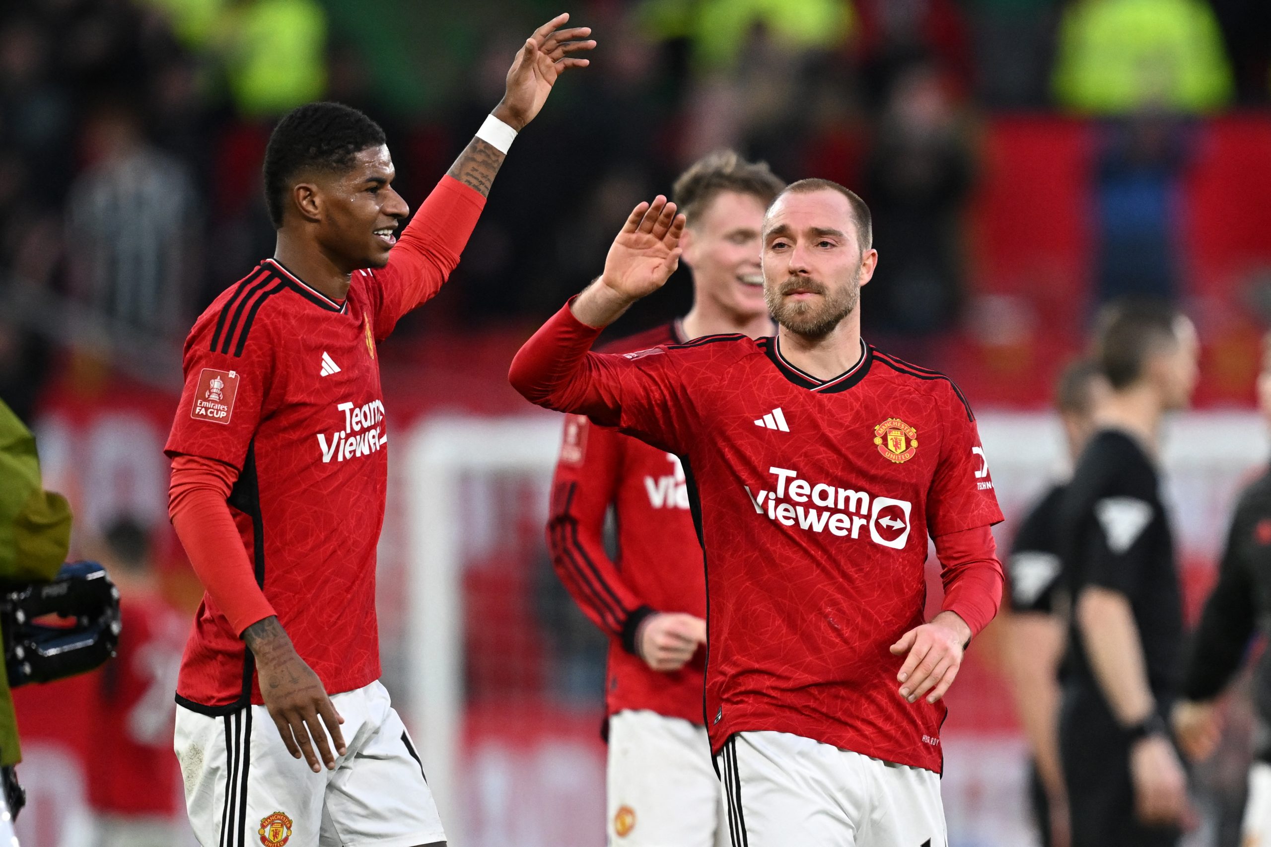 Manchester United star served as inspiration to his team against Liverpool