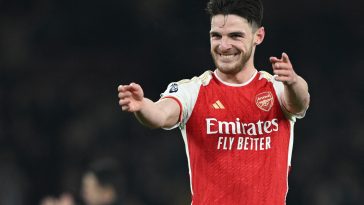 Declan Rice has named his best moment for Arsenal so far and his answer might bother Manchester United.