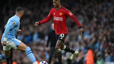 Manchester United coach has shed light on a moment between Marcus Rashford and Kyle Walker ahead of the Blues' second goal.
