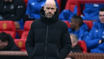 Erik ten Hag has told his Manchester United squad about their goal against Liverpool