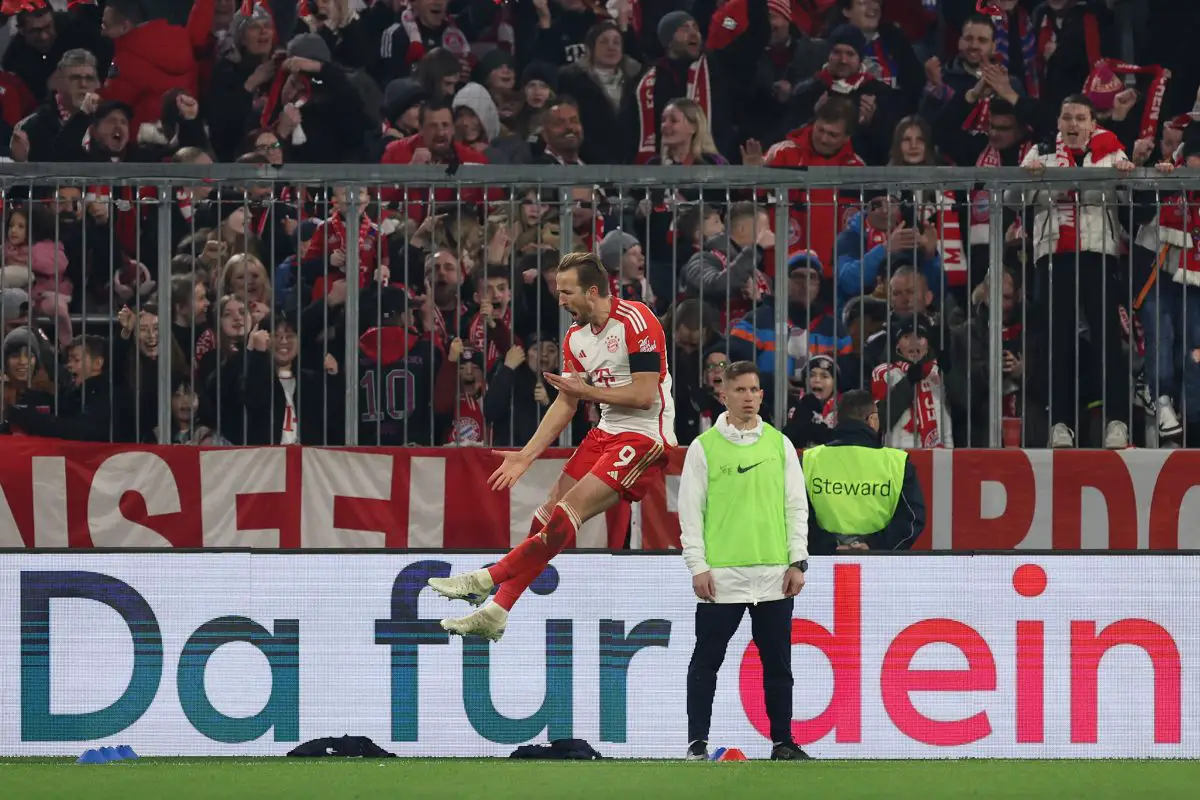 Harry Kane has been in fine form for Bayern Munich this season. (Photo by Boris Streubel/Getty Images)