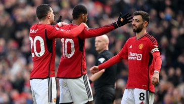 Bruno Fernandes has revealed why he gave the 2nd penalty to Manchester United forward, Marcus Rashford.