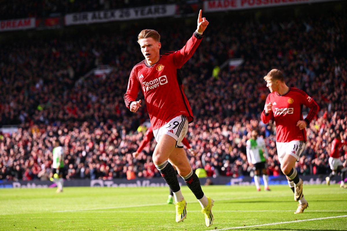 Scott McTominay's absence will be felt over the next few games.  (Photo by Stu Forster/Getty Images)