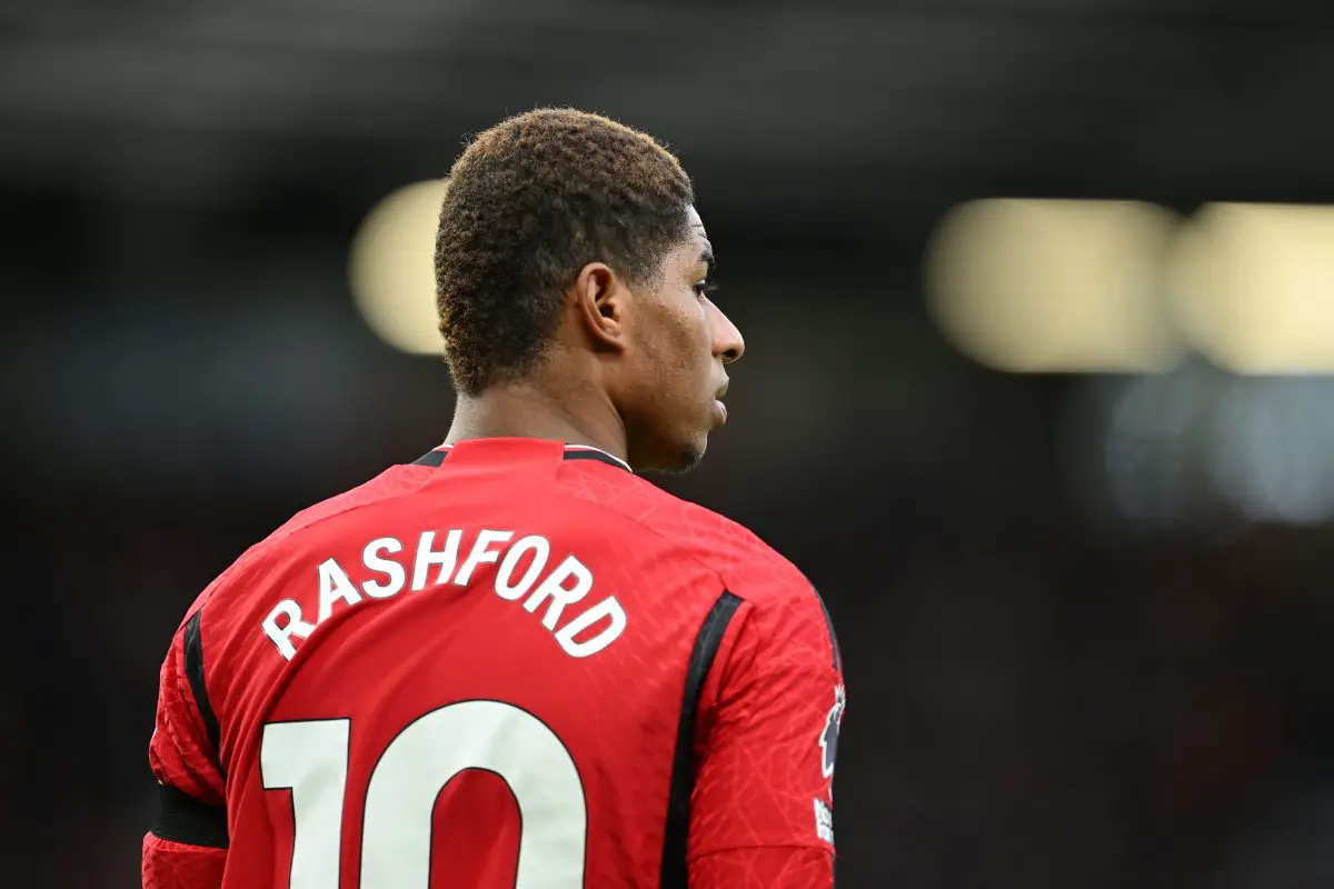 Fans hope to see Marcus Rashford get back to his usual level next season. (Photo by Michael Regan/Getty Images)