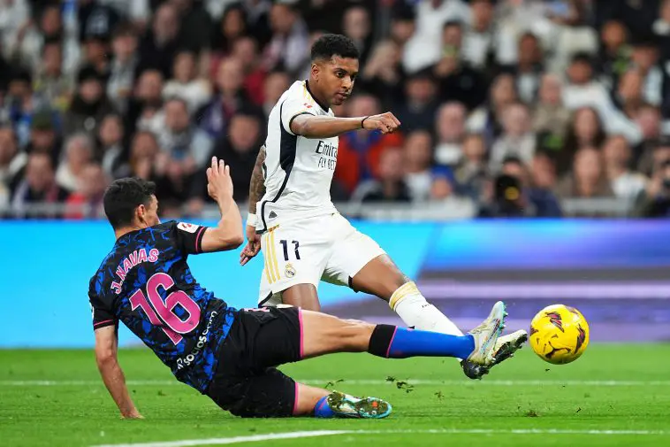 Manchester United are ready to battle Arsenal to sign Real Madrid star Rodrygo in the summer.