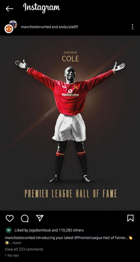 Manchester United legend Andy Cole becomes latest Premier League Hall of Fame inductee.