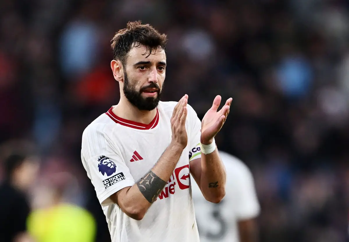 Garth Crooks praises Manchester United captain Bruno Fernandes after Bournemouth draw. (Source: Transfermarkt) (Photo by Dan Mullan/Getty Images)
