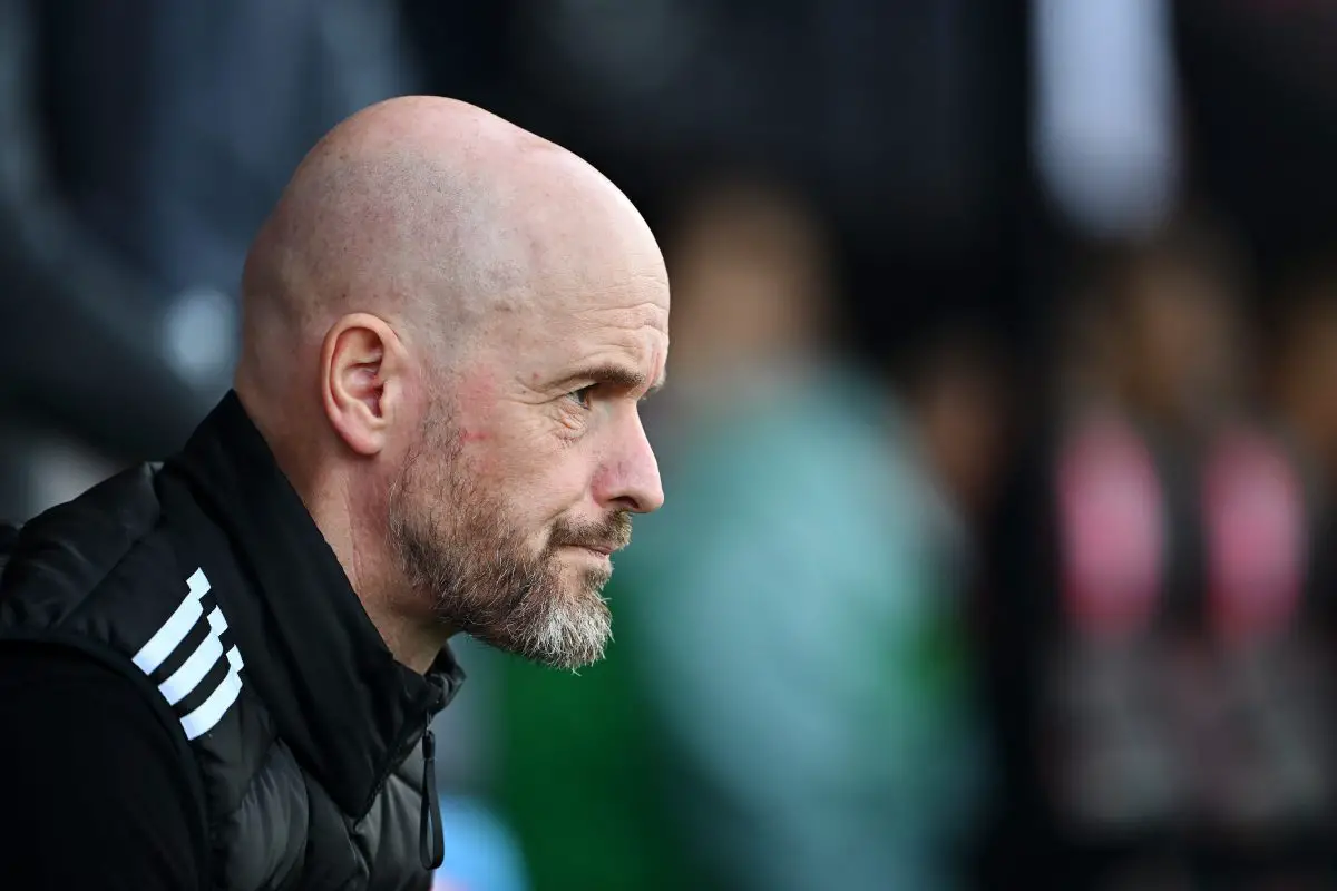 Ten Hag is almost a man out of time. (Photo by Dan Mullan/Getty Images) 