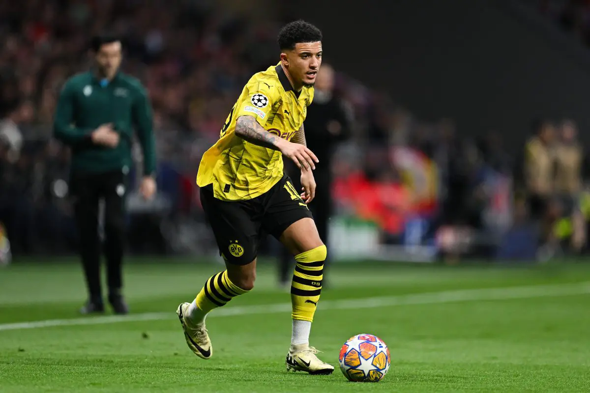 Sancho has quickly become one of Edin Terzić's main men since returning to Dortmund. (Photo by David Ramos/Getty Images)
