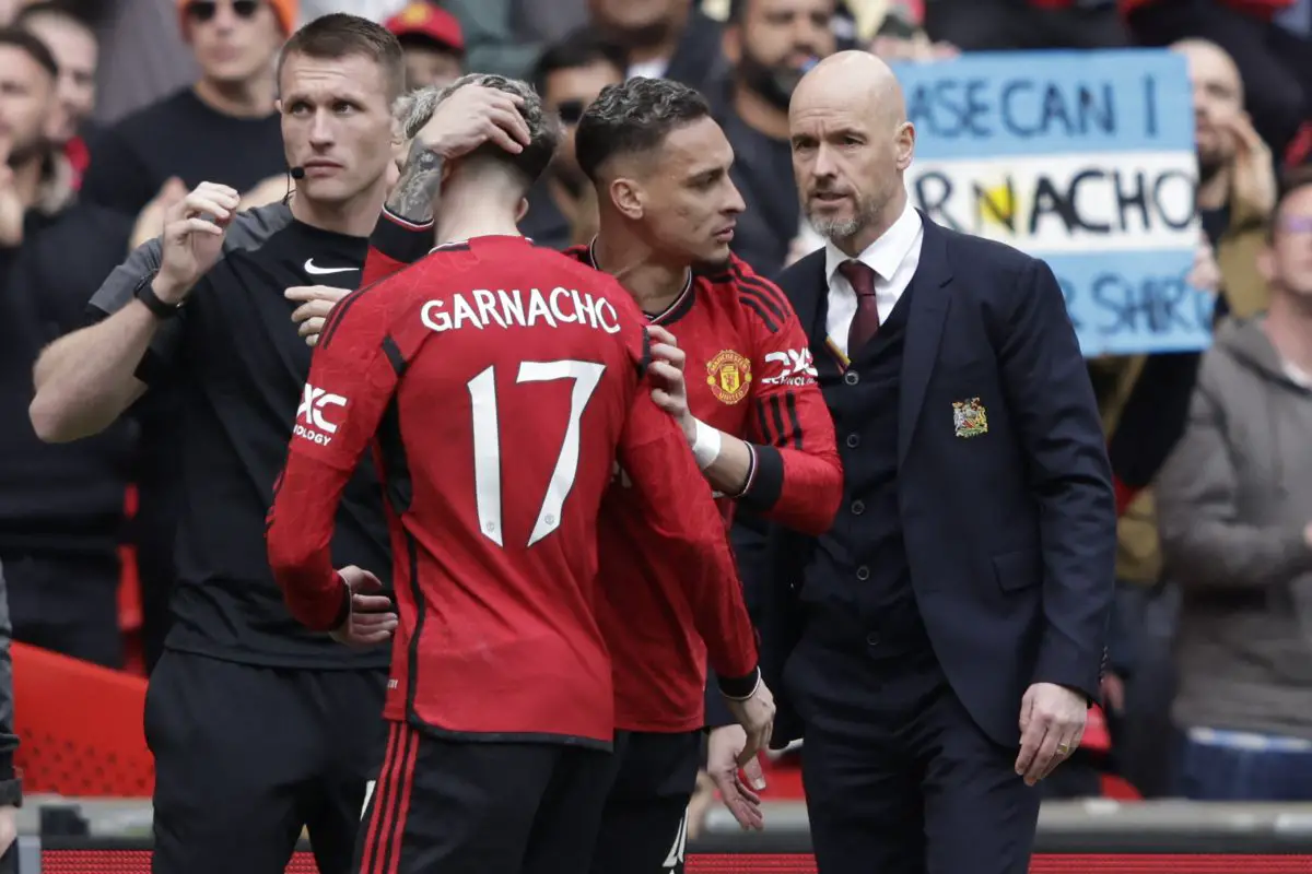 Manchester United won the FA Cup semi-final tie over Coventry City, but at what cost?. (Photo by Ian Kington / AFP) / NOT FOR MARKETING OR ADVERTISING USE / RESTRICTED TO EDITORIAL USE (Photo by IAN KINGTON/AFP via Getty Images)