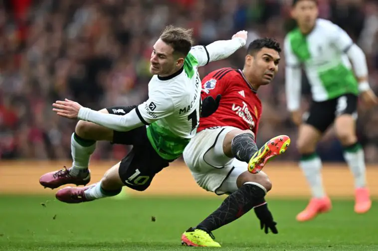 Manchester United star, Casemiro was proud of Manchester United's 'response' to rivals Liverpool