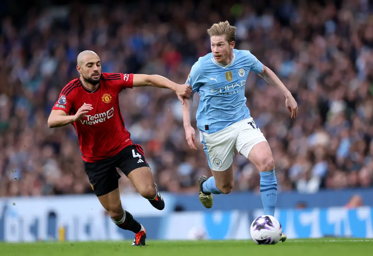 Amrabat was key to winning the FA Cup finals against Man City.