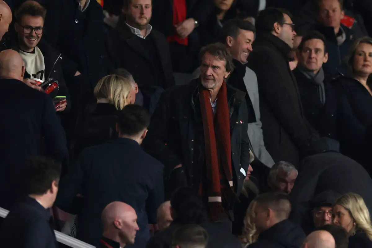 Manchester United part owner, Sir Jim Ratcliffe is not happy with the club's facilities. (Photo by Catherine Ivill/Getty Images)