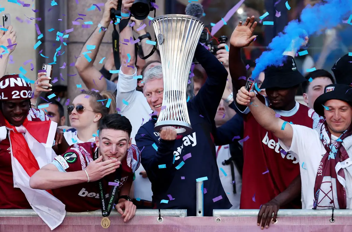 West Ham's record in Europe during David Mayes' second stint at the club has been nothing short of sensational. (Photo by Eddie Keogh/Getty Images)