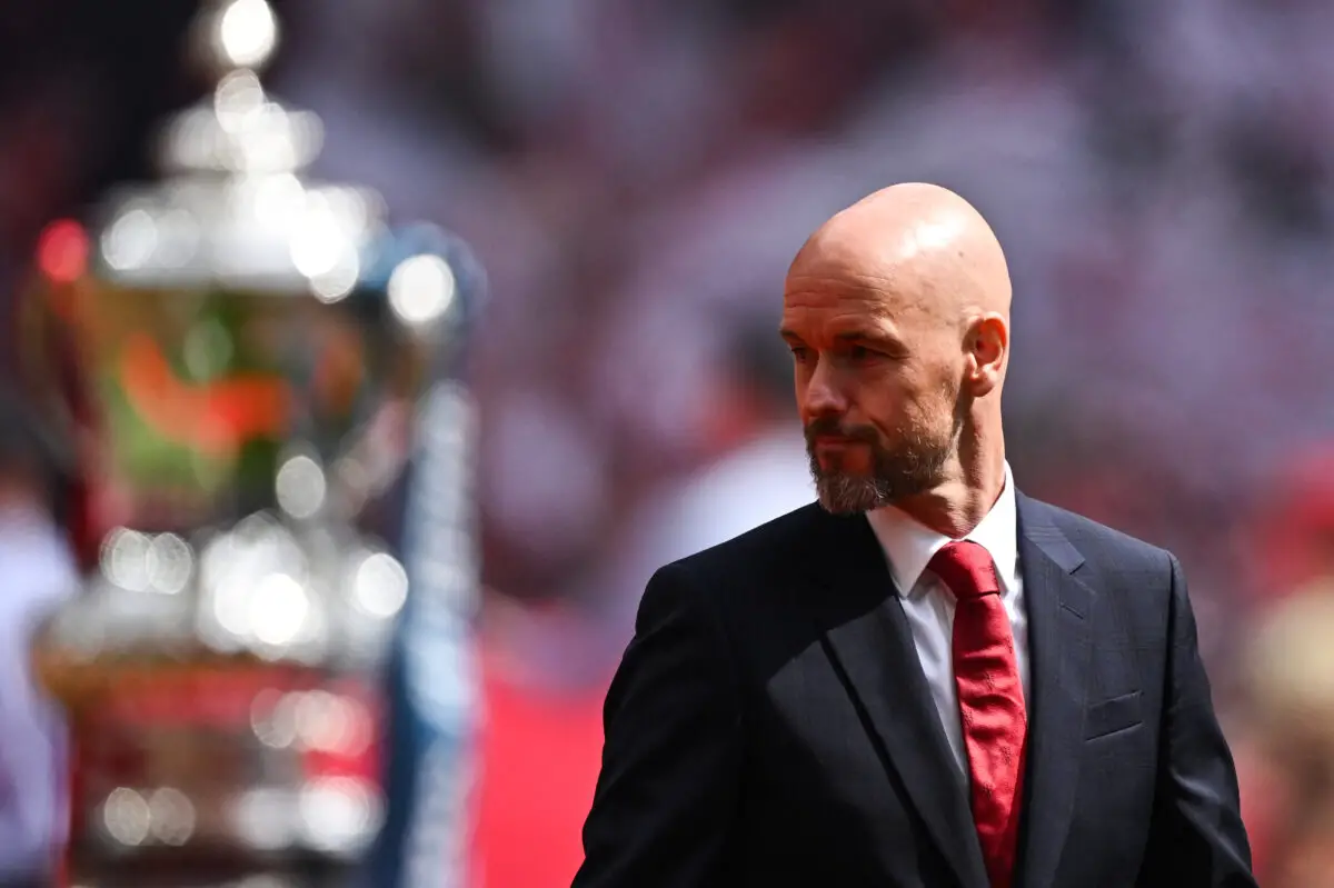 All eyes were on Erik ten Hag; his eyes were on the Cup