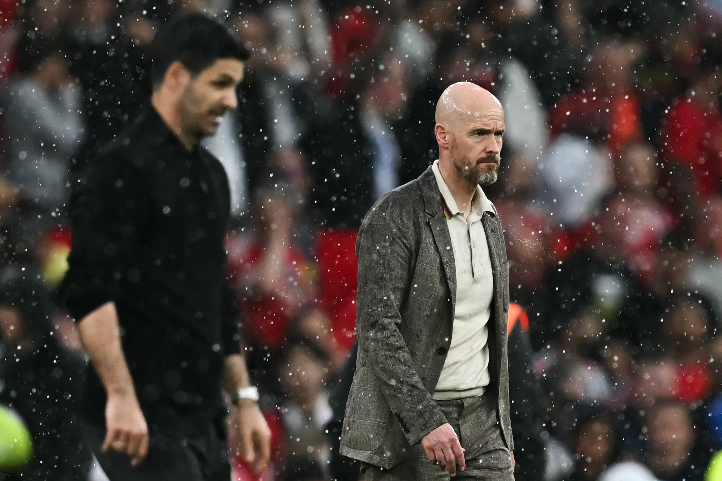 Summer target's agent spotted in the stands during Manchester United vs Arsenal clash