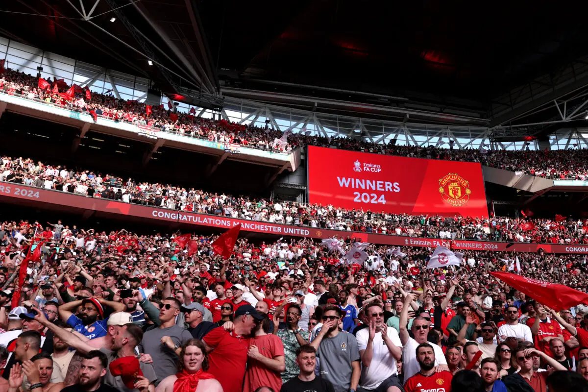 With their victory on Saturday, United successfully avenged their defeat in the same event last year. (Photo by Alex Pantling/Getty Images)