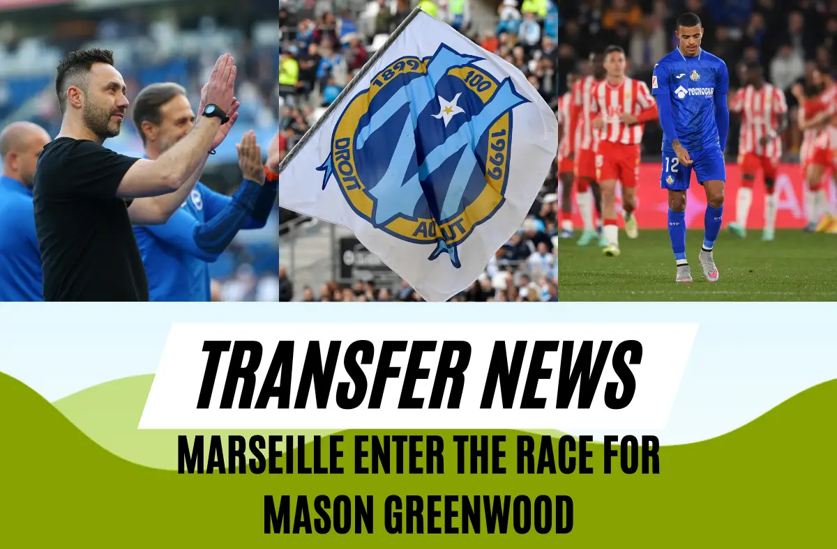 Marseille enter the race for Manchester United star Mason Greenwood.