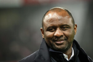 Patrick Vieira takes a jovial jab at Manchester United legend Roy Keane.