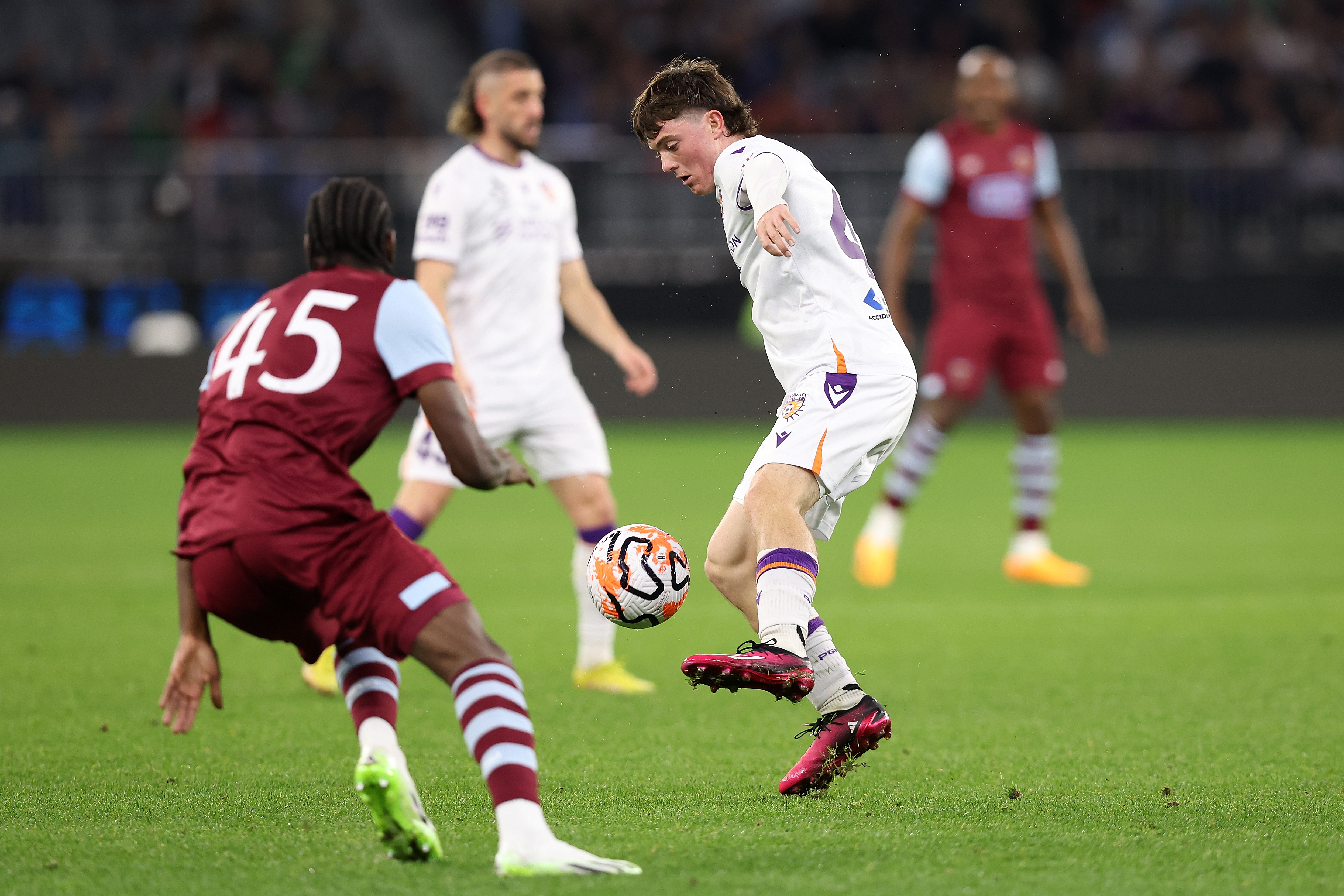 Overy has already gotten a taste of the Premier League in a friendly against West Ham United. 