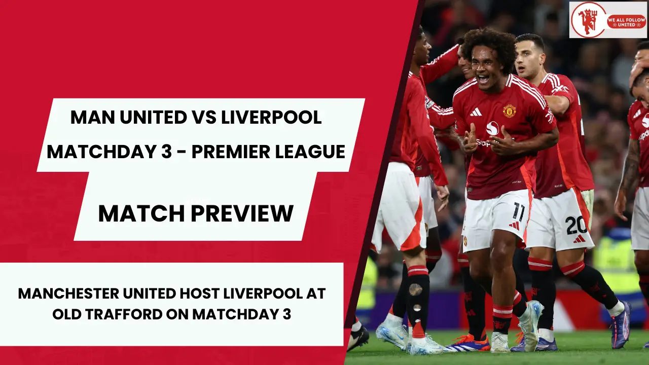 Manchester United vs Liverpool 2024/25 Premier League Preview.