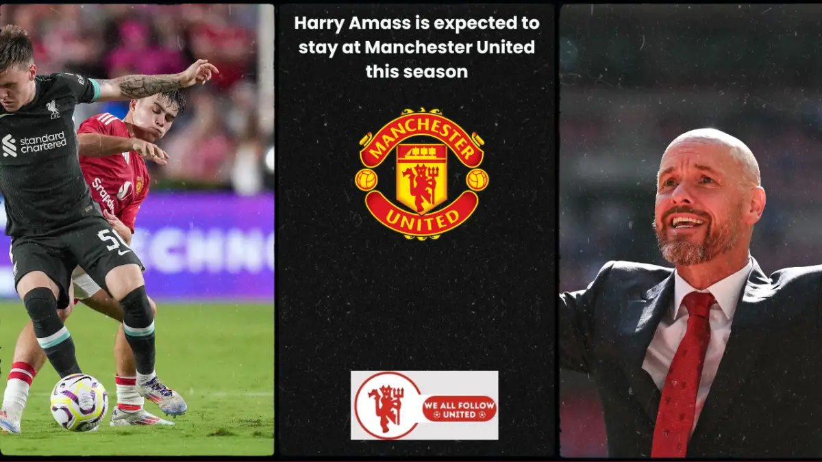 Harry Amass is expected to stay at Manchester United this season