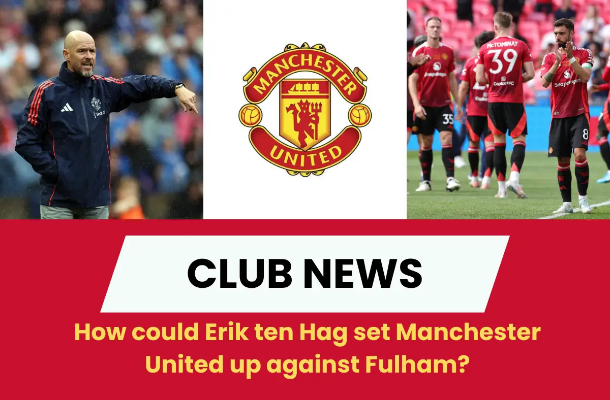 How could Erik ten Hag set Manchester United up against Fulham? | Premier League 2024/25