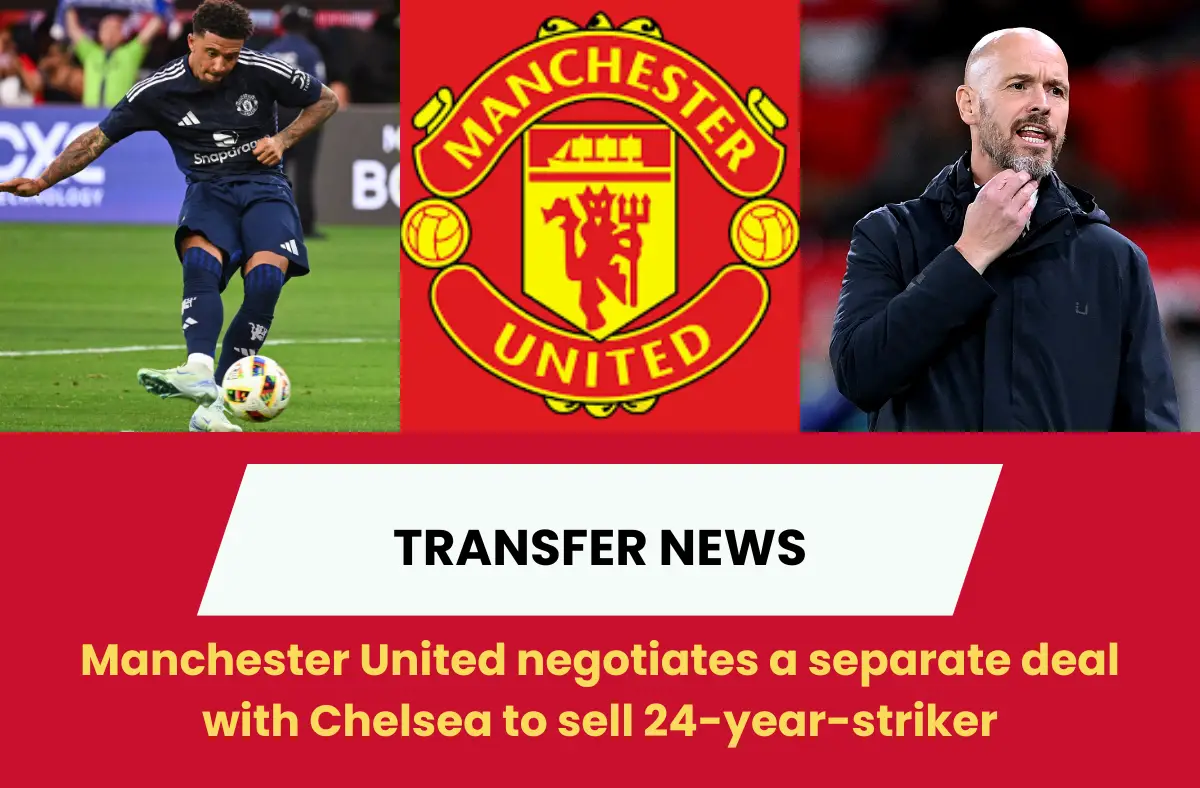 Manchester United negotiating with Premier League rivals for 24-year-old attacker.