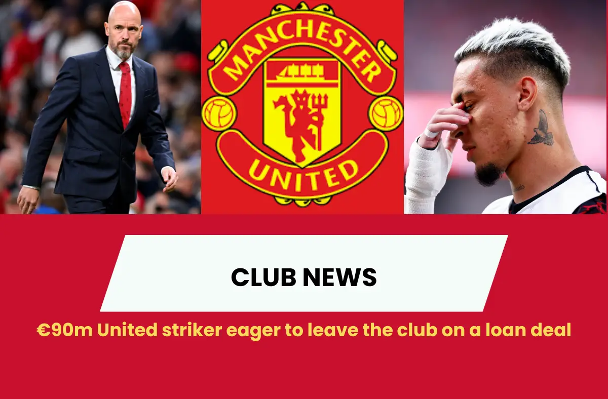 €86m United striker wants to leave the club on a loan deal: report