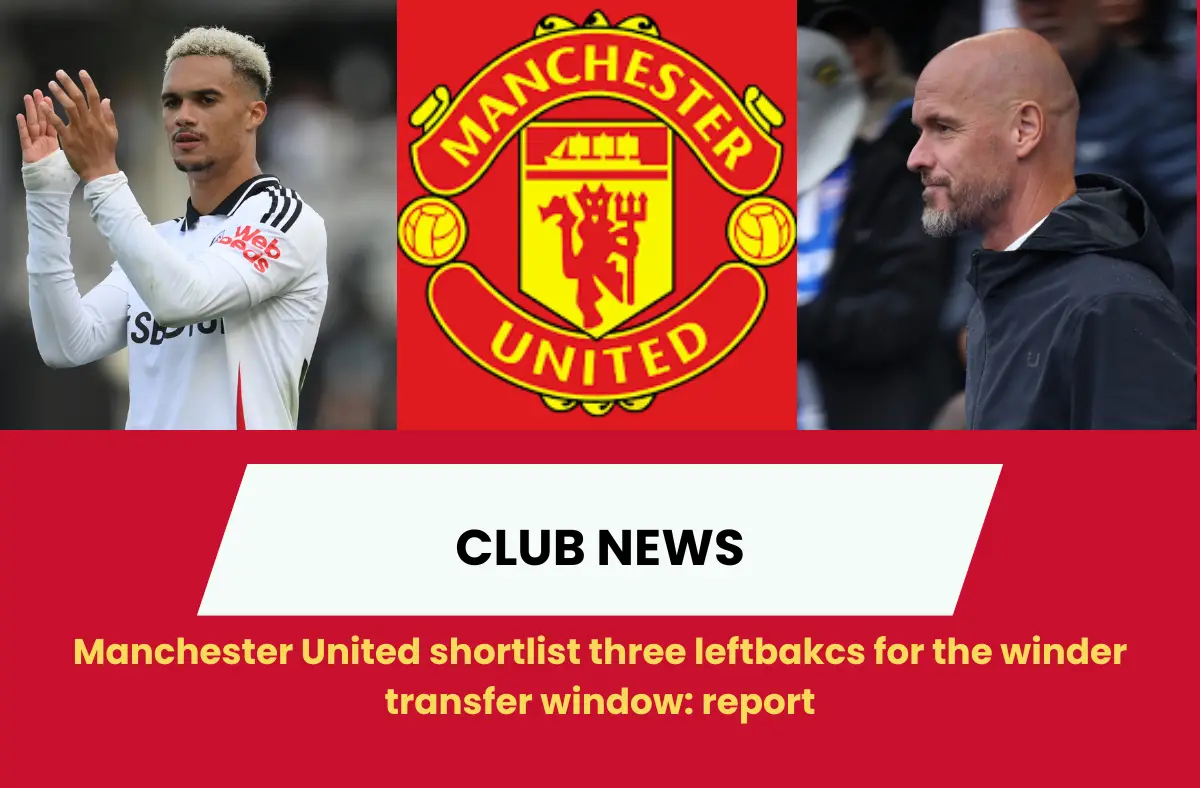 United have marked three potential left-backs to target in the winter transfer window as a cover-up for Luke Shaw