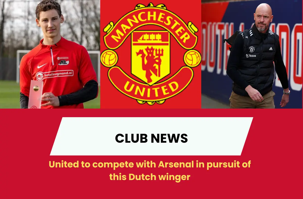 Manchester United and Arsenal in Tug-of-War for Dutch Sensation with legendary genes.