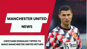 Ronaldo backed to make Manchester United return.