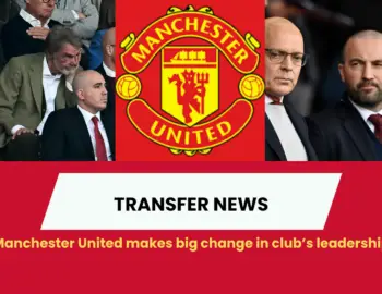 Backroom shakeup at Manchester United as key figure departs