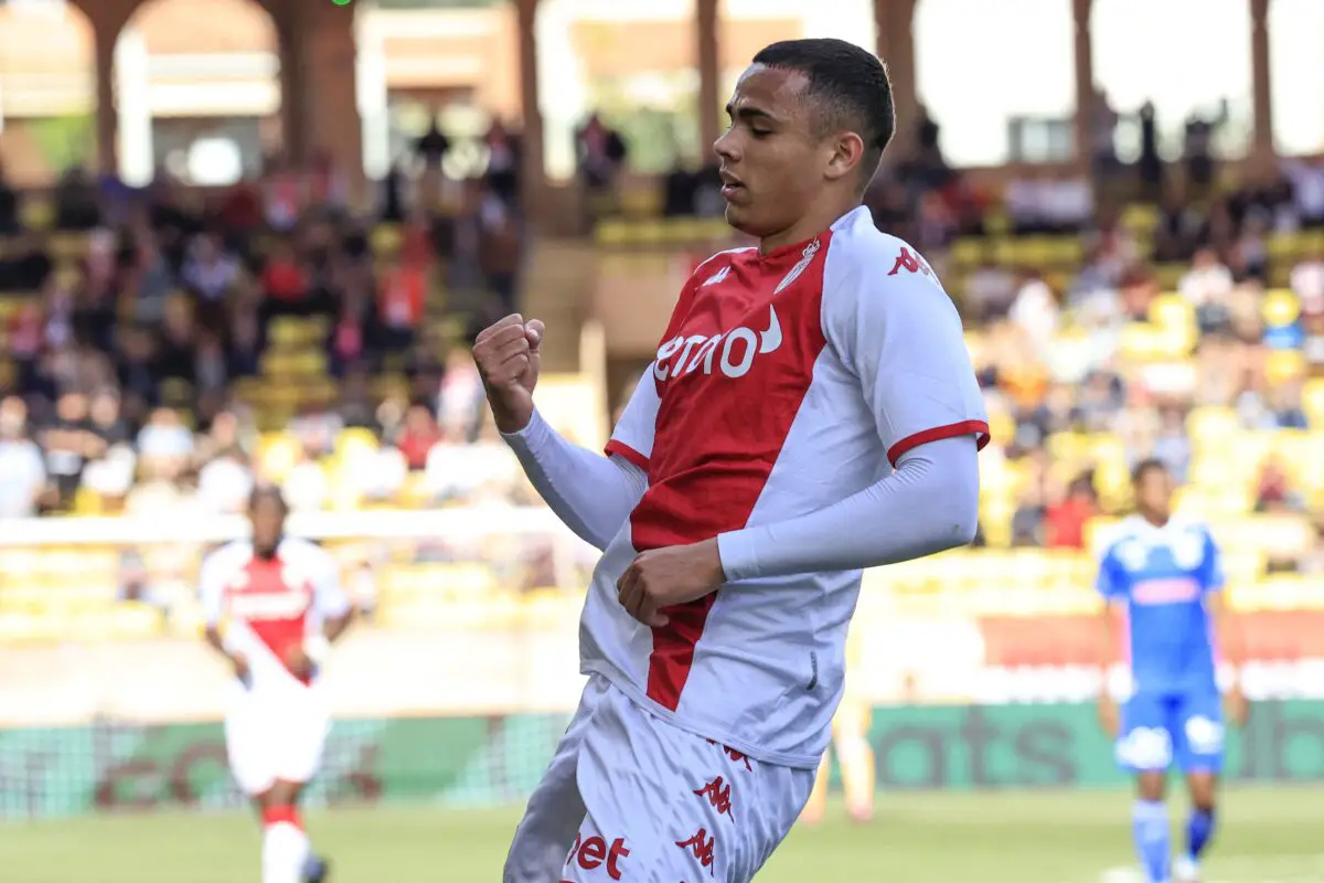 Monaco's Brazilian defender Vanderson