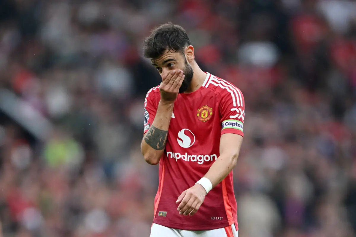 Bruno Fernandes of Manchester United