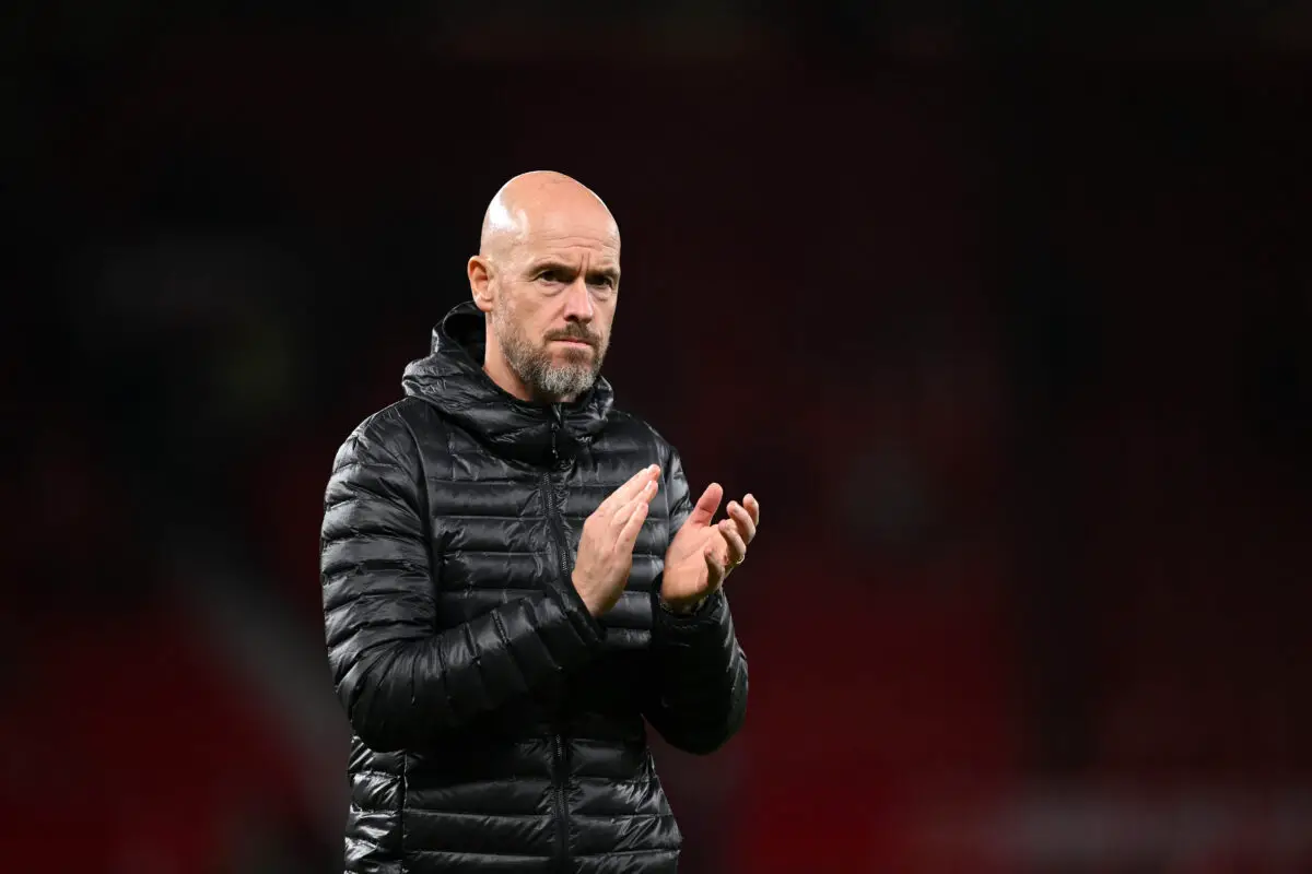  Erik ten Hag, Manager of Manchester United (Photo by Stu Forster/Getty Images)