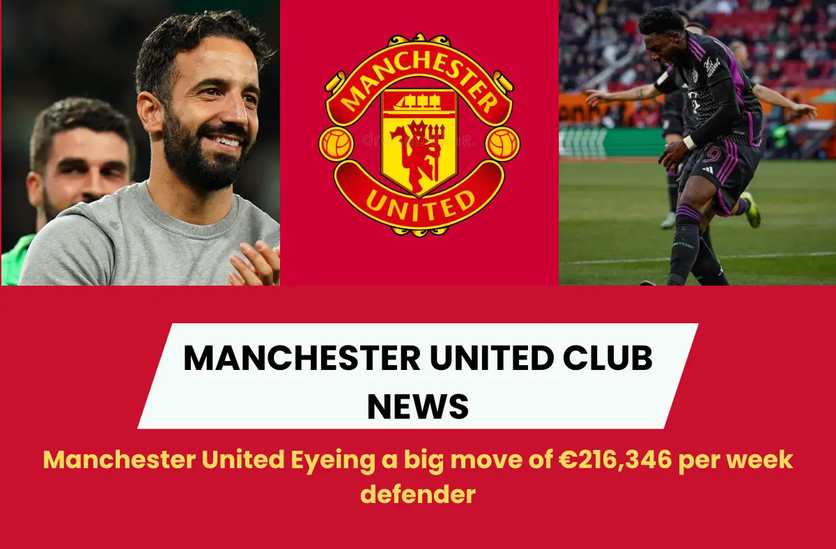 Manchester United eyeing a big move of €216,346 per week defender